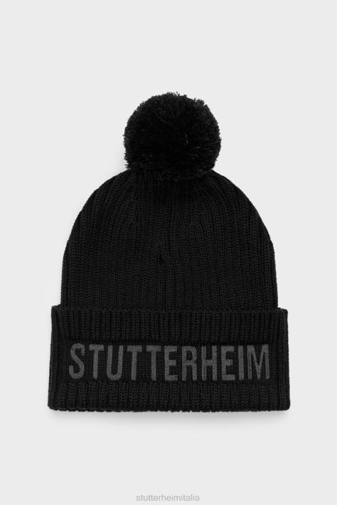 Accessori L08Z359 nero unisex berretto di aprile Stutterheim