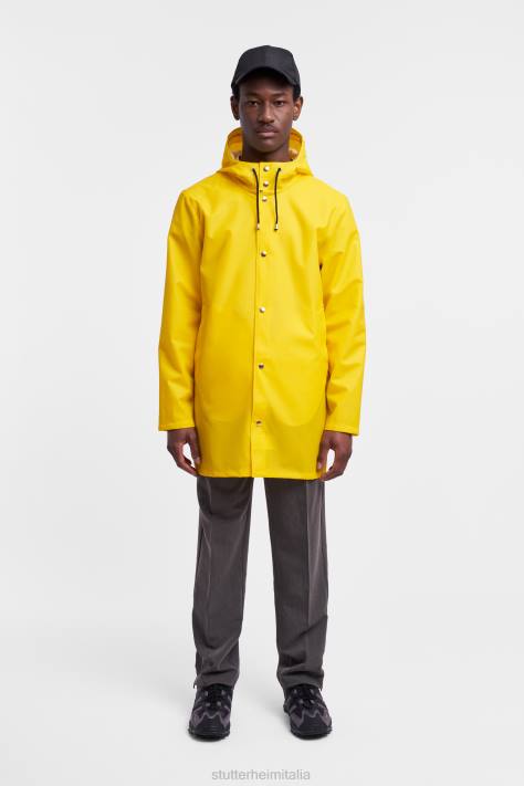 vestiario L08Z114 giallo uomini impermeabile leggero di Stoccolma Stutterheim